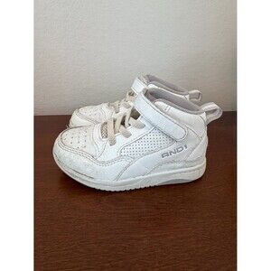 AND1 Toddler White High-Top Sneakers - Size 7